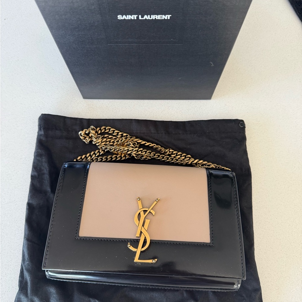 Saint Laurent Nappa Leather Kate Small Shoulder Bag